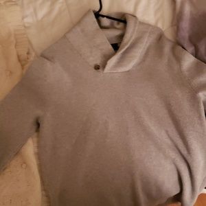 Shawl neck sweater